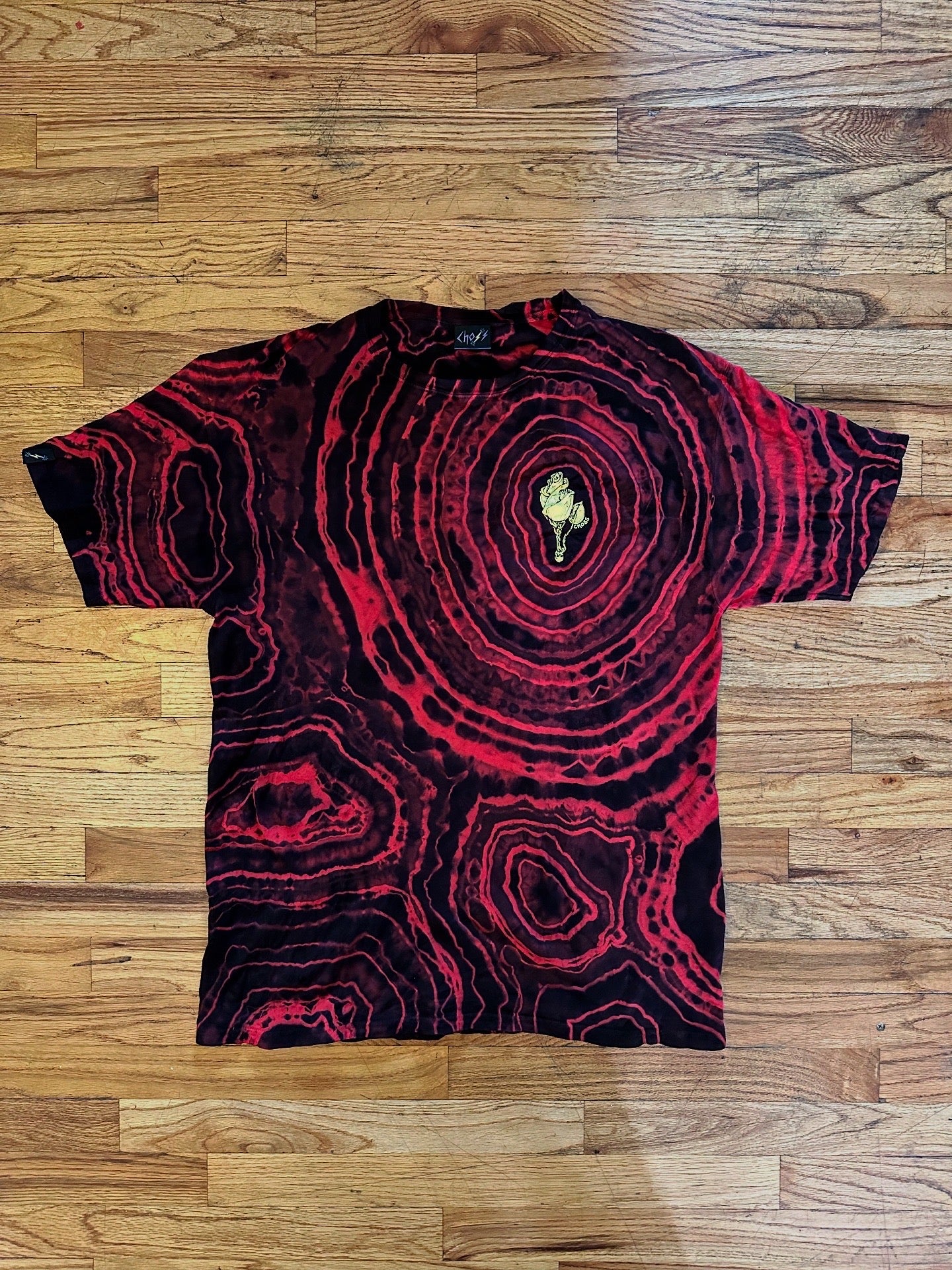 Dyed Rose Move Tee...Large