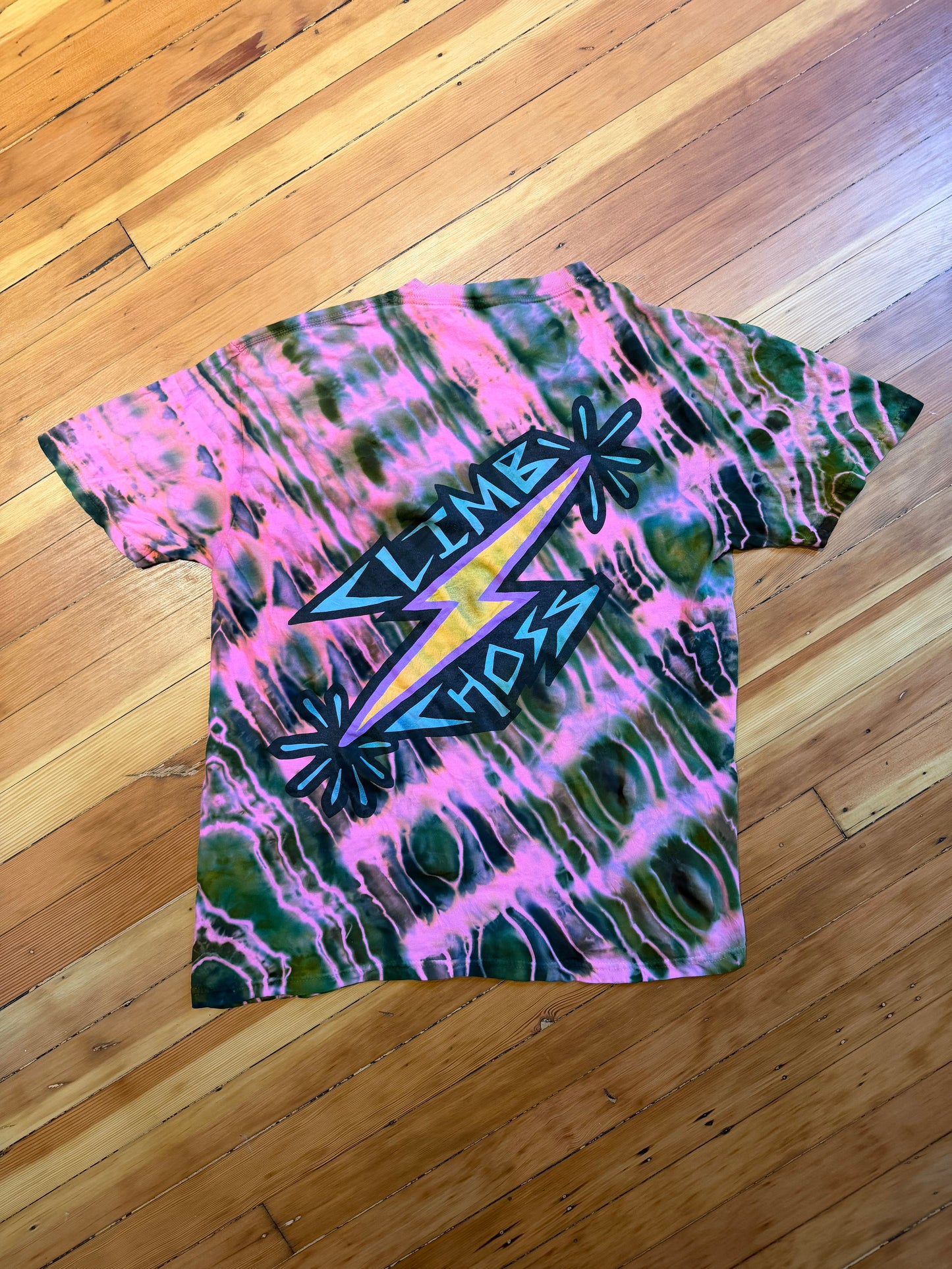 Dyed Climb Choss Tee...Medium