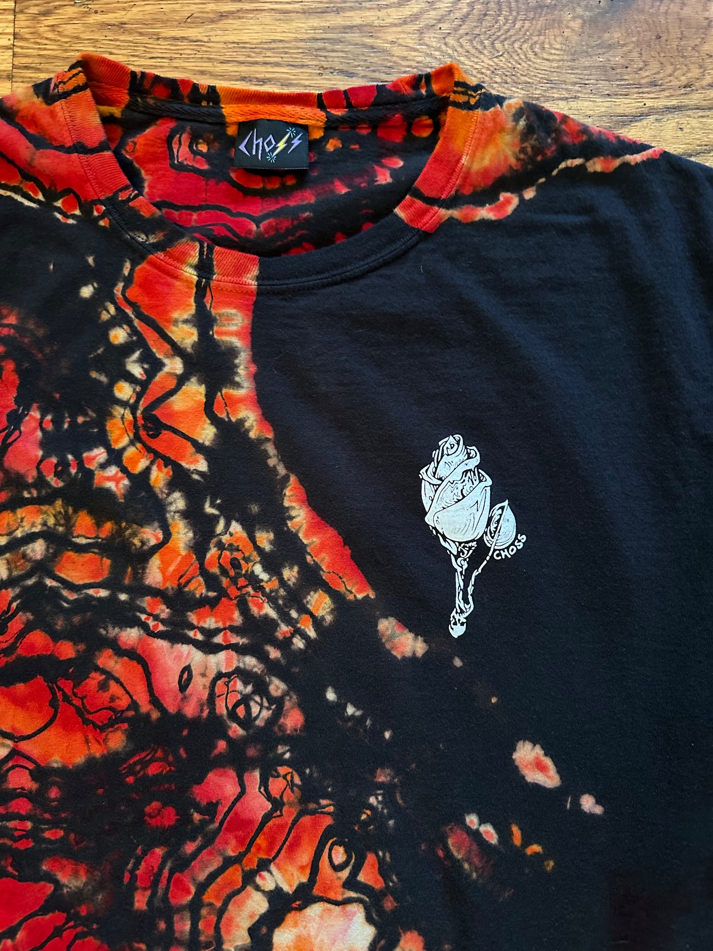 Dyed Rose Move Tee...Medium