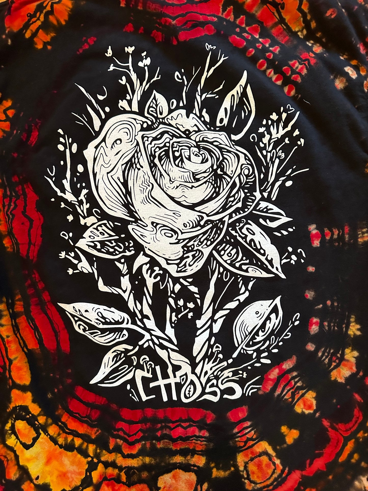 Dyed Rose Move Tee...Medium