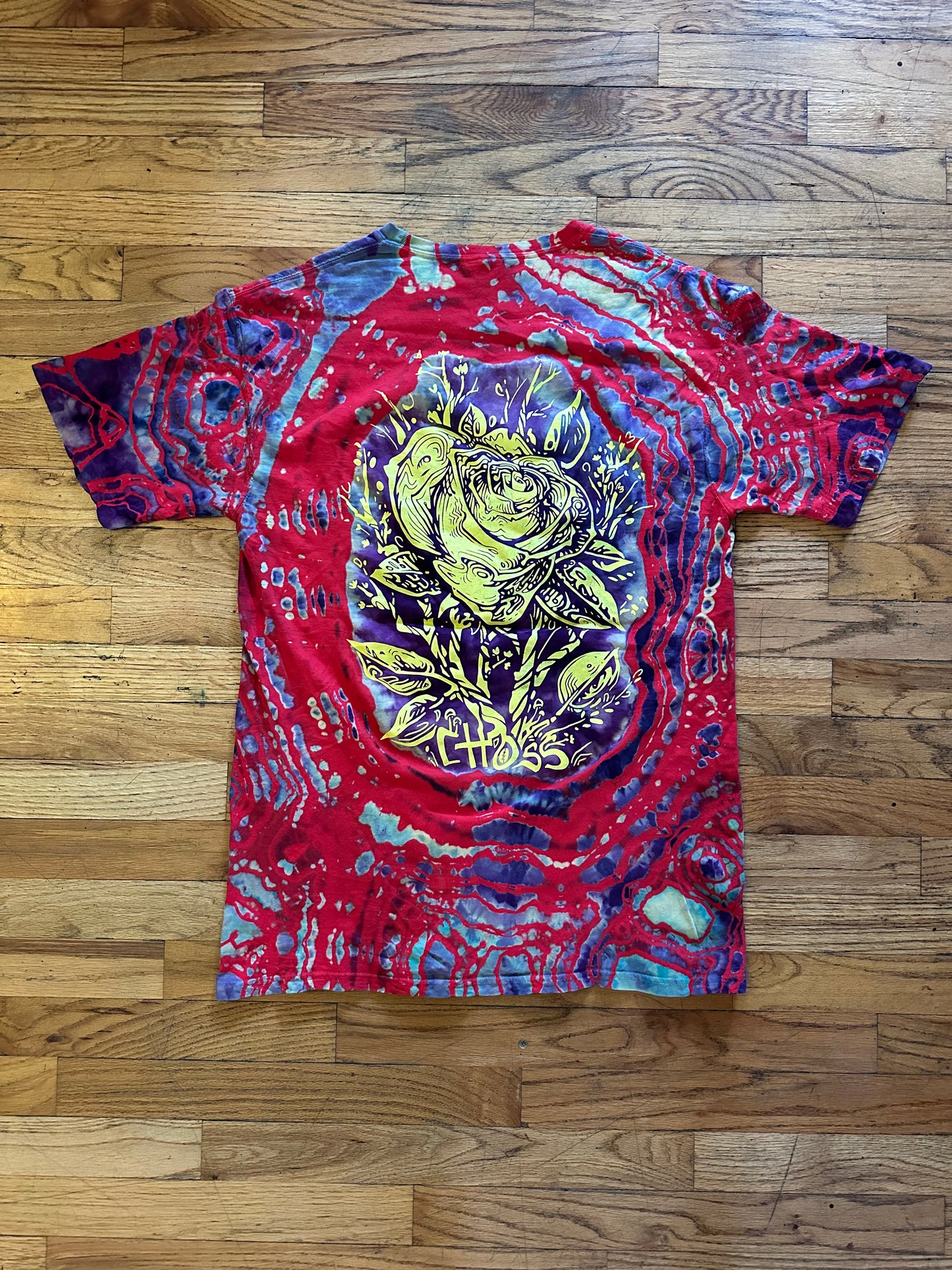Dyed Rose Move Tee...Medium