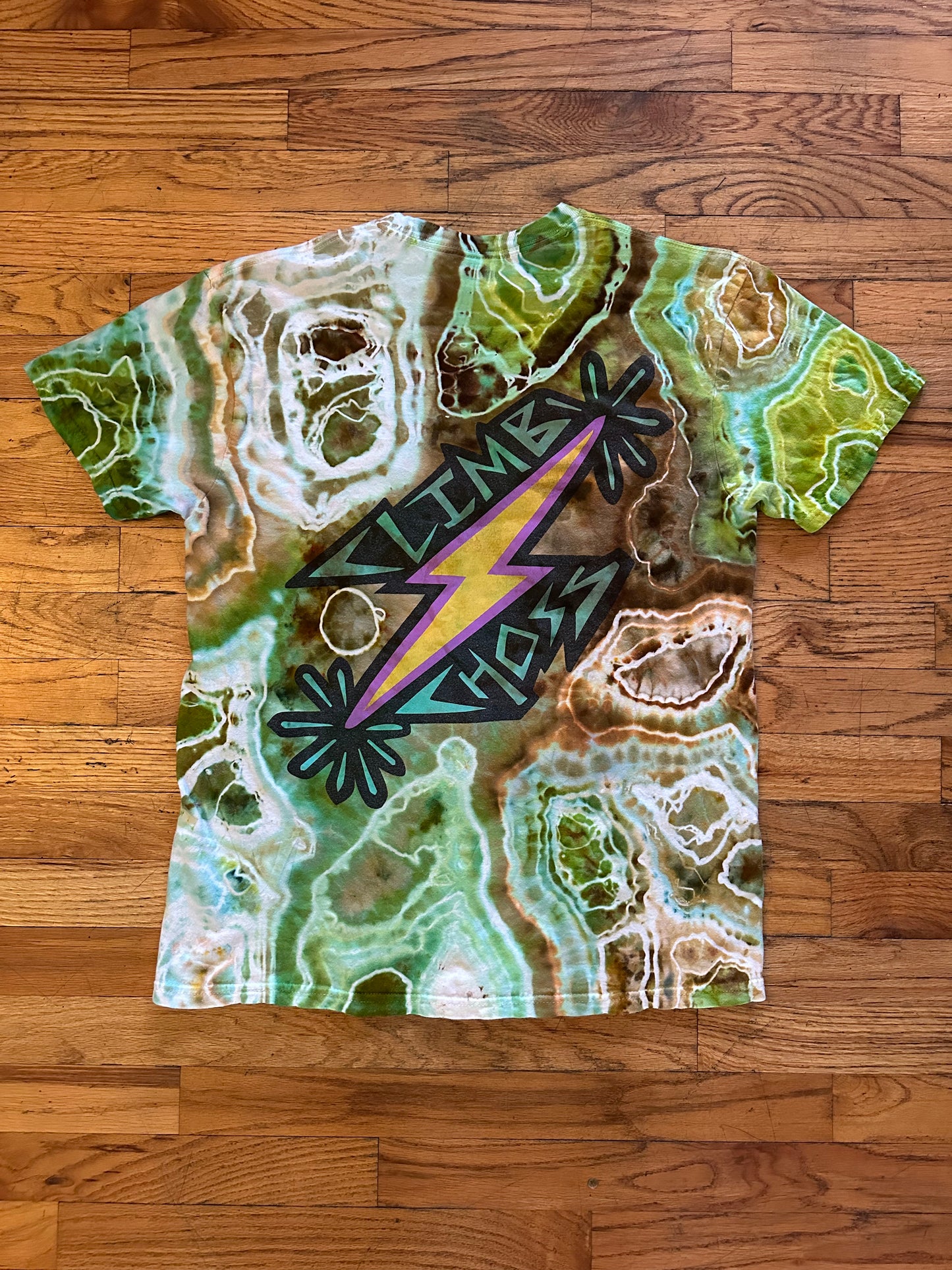 Dyed Climb Choss Tee...Medium