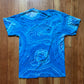 Dyed Upcycled SpongeBob Tee...S