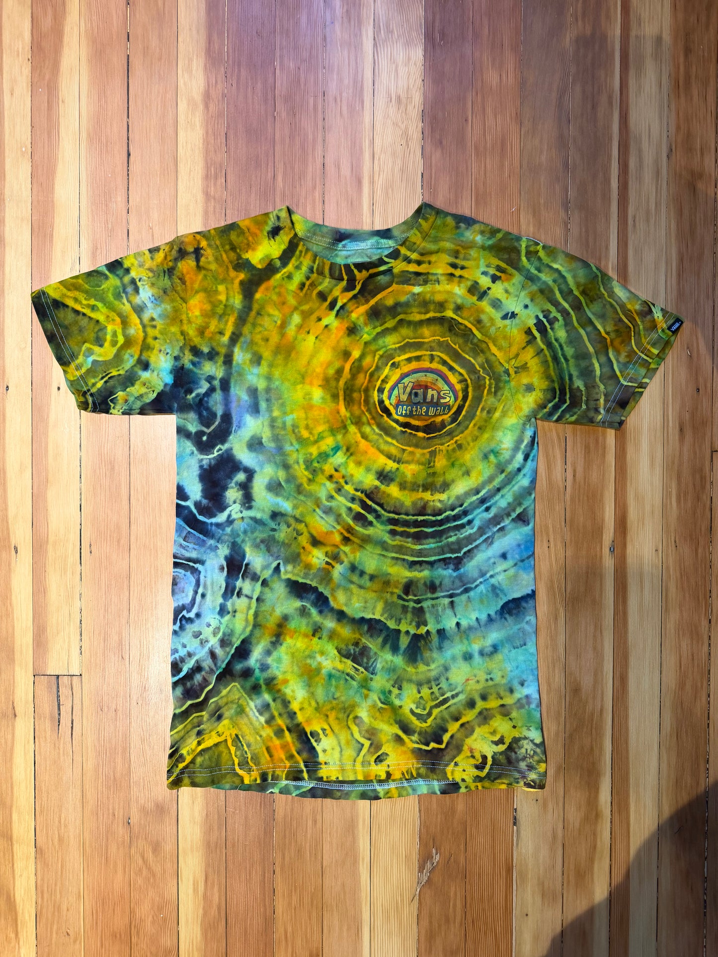 Dyed Upcycled Vans SpongeBob Tee…Small