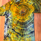 Dyed Upcycled Vans SpongeBob Tee…Small