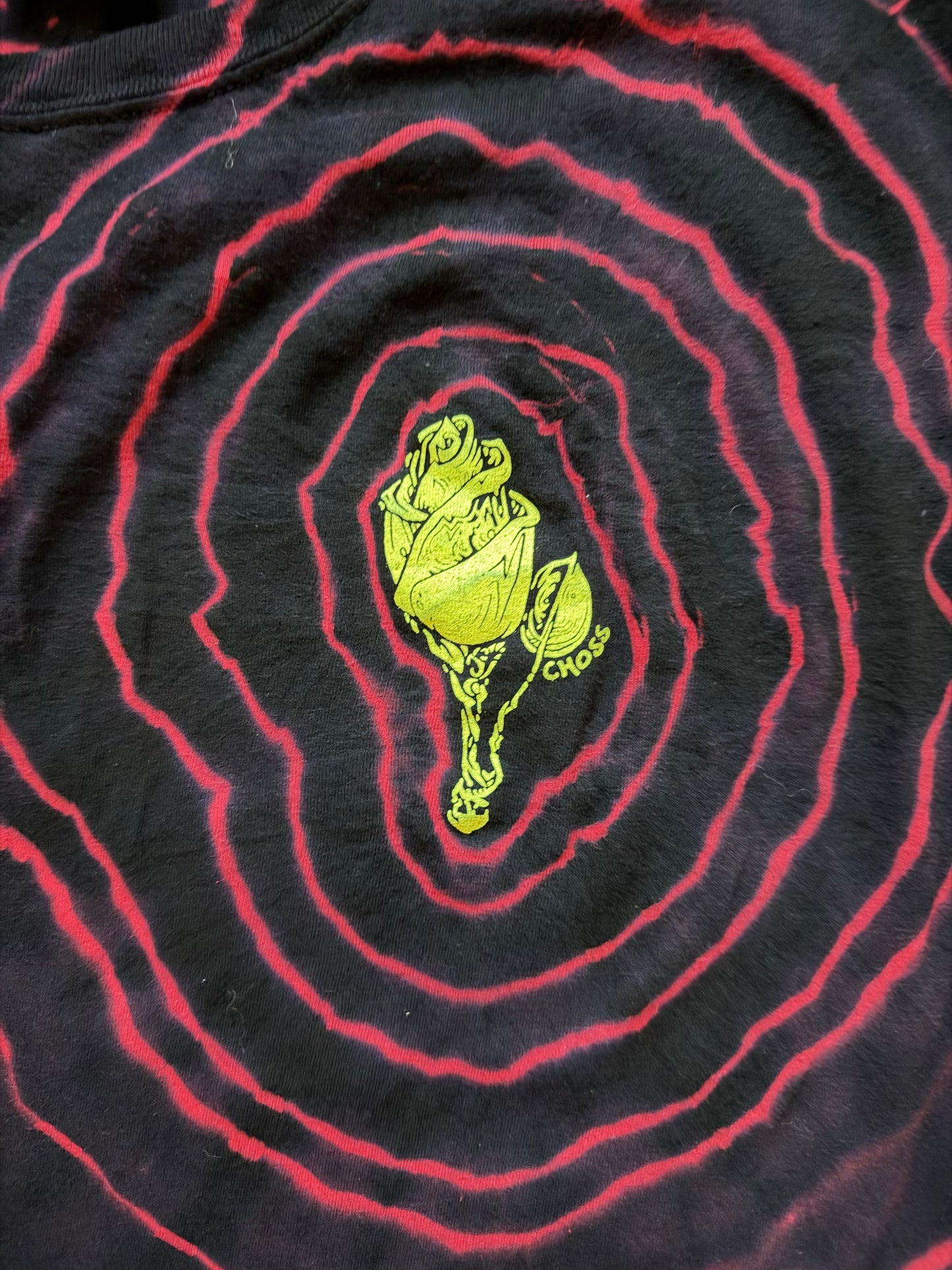 Dyed Rose Move Tee...Medium