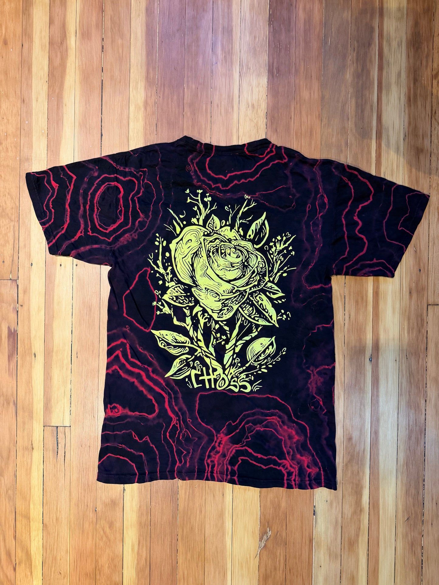Dyed Rose Move Tee...Medium