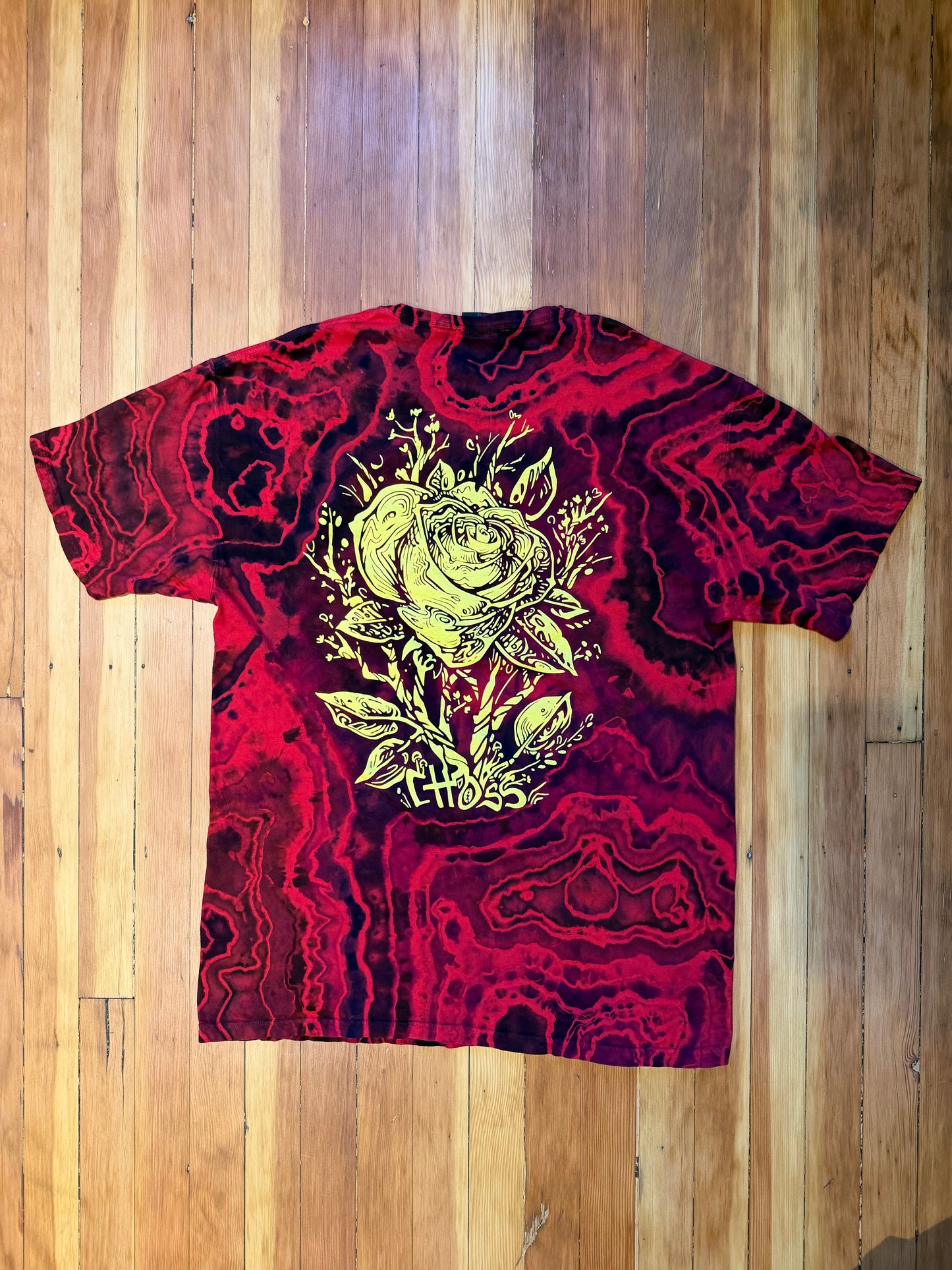 Dyed Rose Move Tee...Large