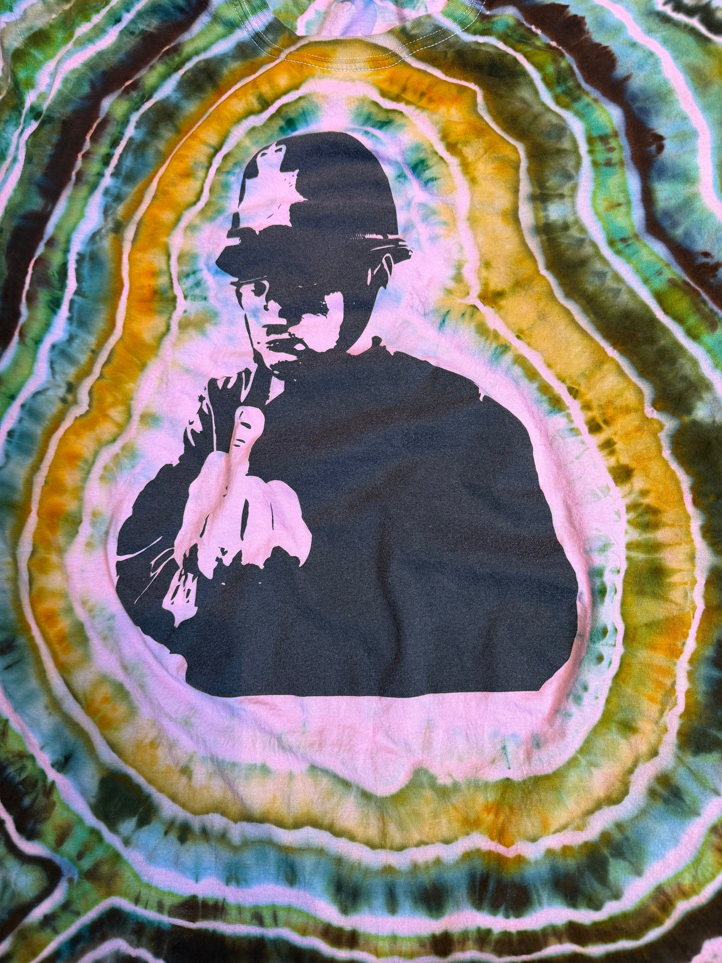 Dyed Banksy Tee…XL
