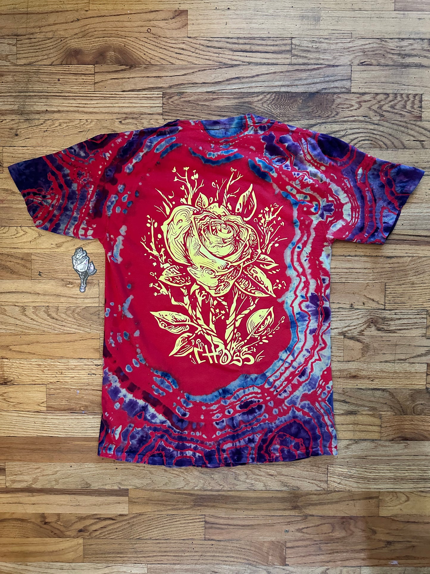 Dyed Rose Move Tee...Medium