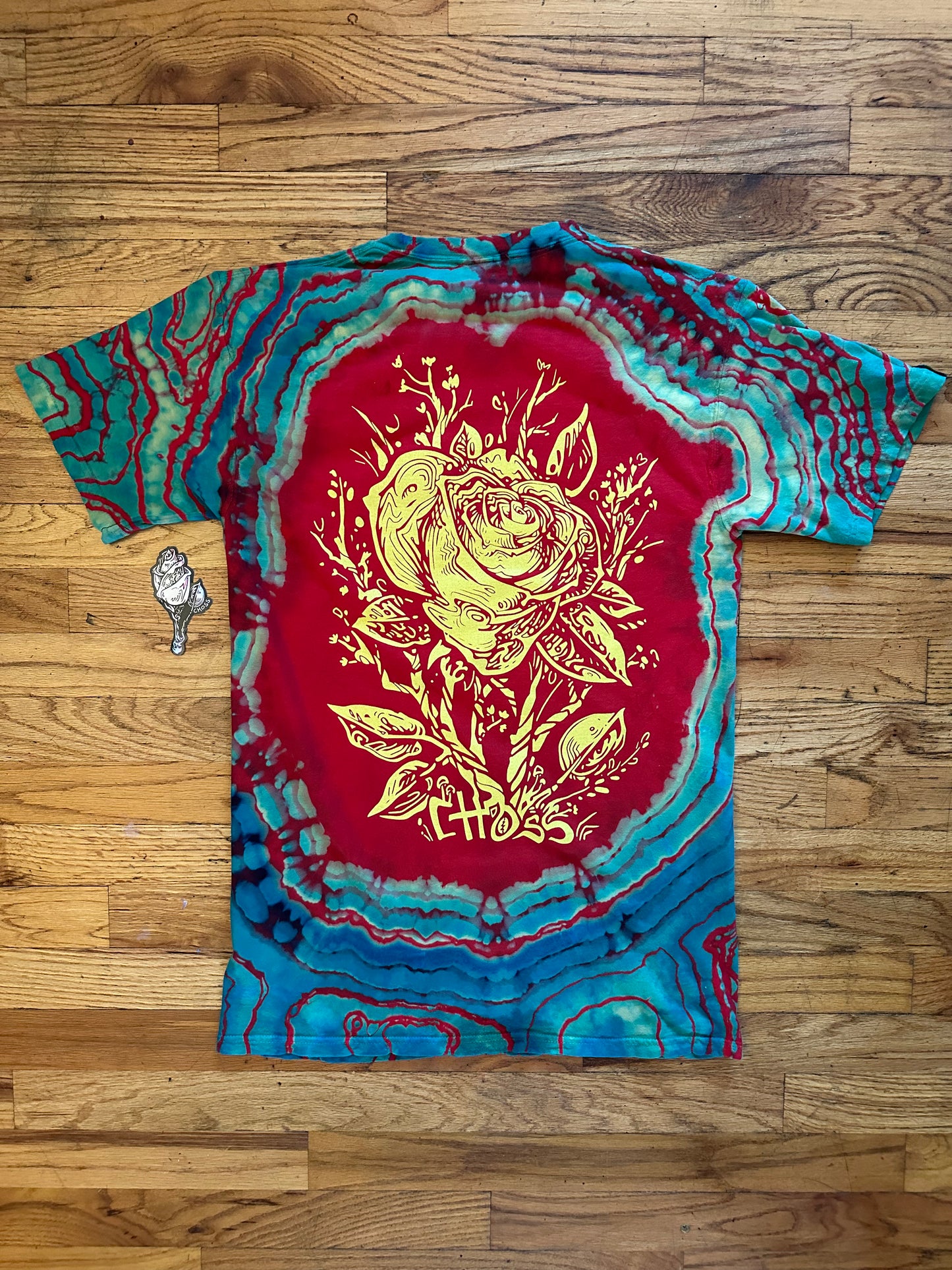 Dyed Rose Move Tee...Small