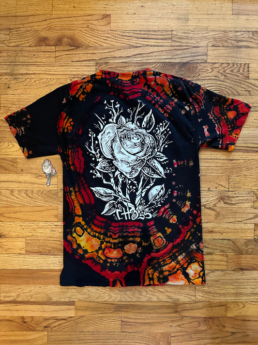 Dyed Rose Move Tee...Medium