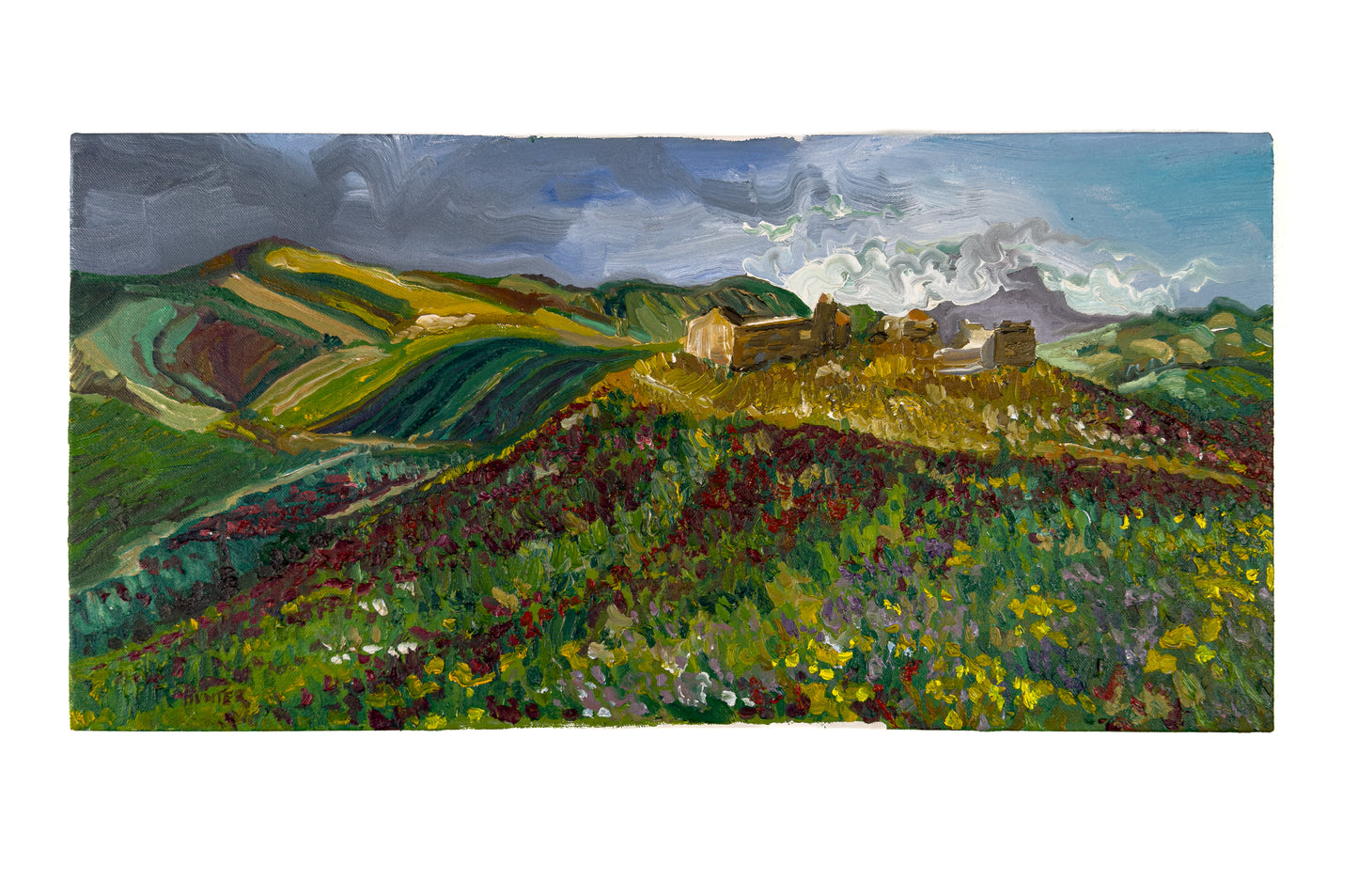 "Old Country" 12" x 24"